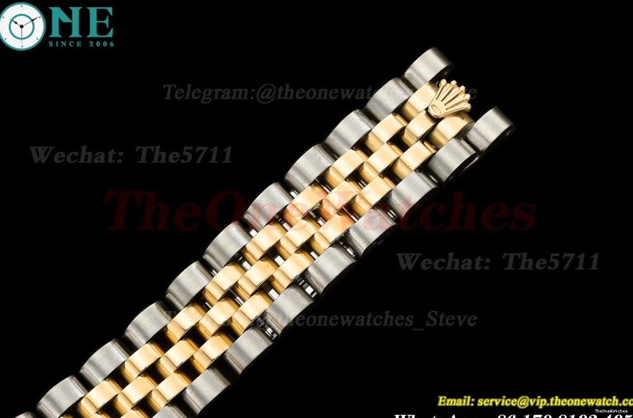 Chocolate YG GDF Dia Datejust MY8215 28mm SS Rmn 0510